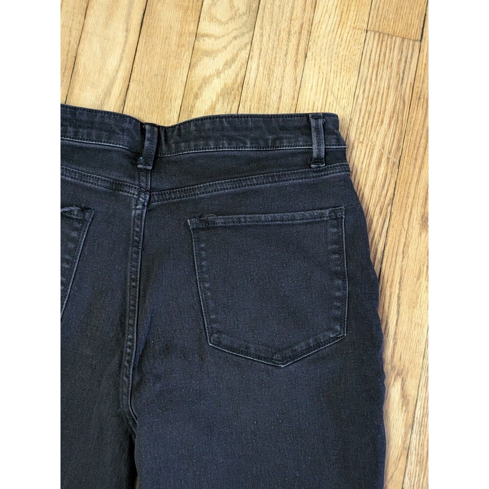 No Boundaries Juniors Jeans Black Denim Straight Leg Pants Size 15 - Picture 13 of 13